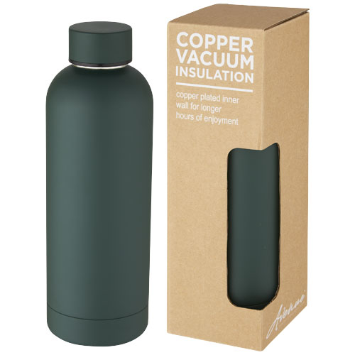 Bouteille isotherme personnalisée acier inox 500 ml Spring Green flash